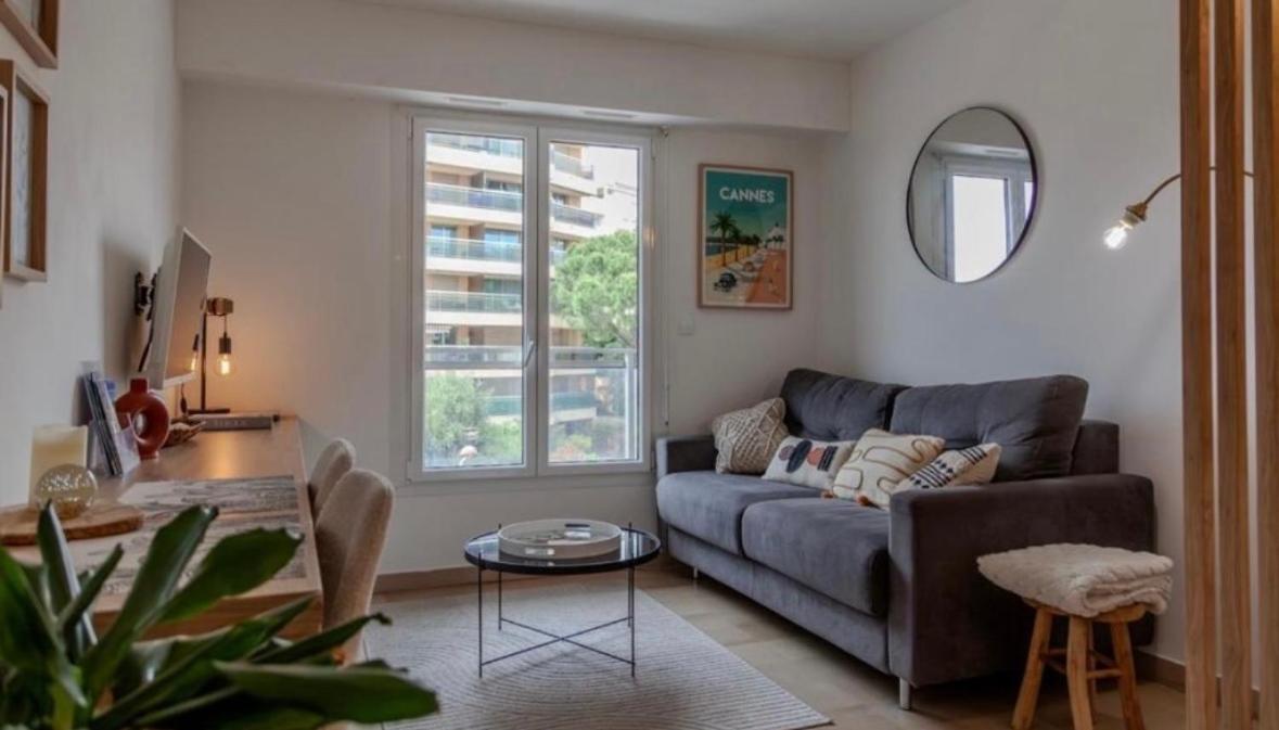 Studio Lumineux A 2 Mn A Pied De La Plage Cannes Exterior foto